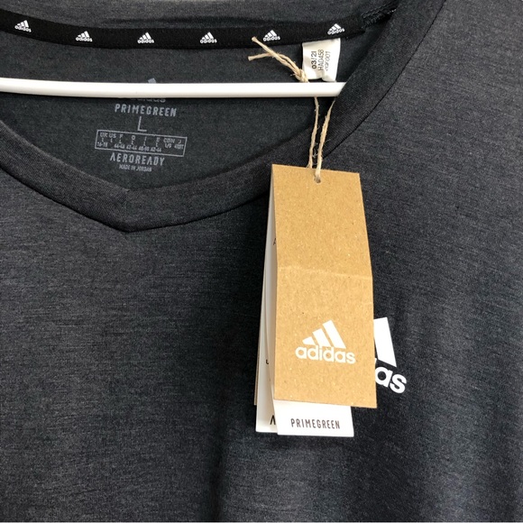 Adidas 3-Stripes AeroReady Tee - Picture 16 of 16